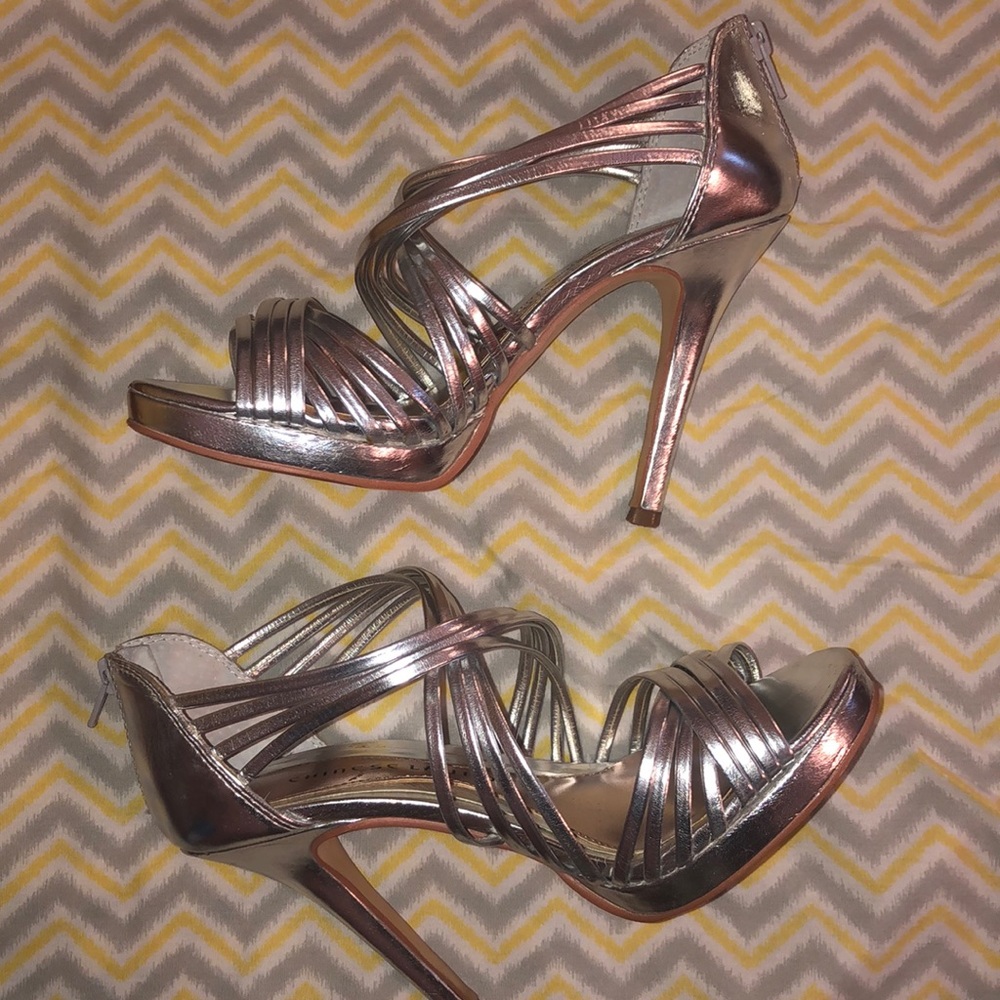Chinese Laundry Silver Heels